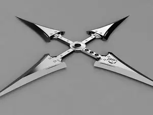 Yuffie's 4-Point Shuriken Final Fantasy VII Remake
