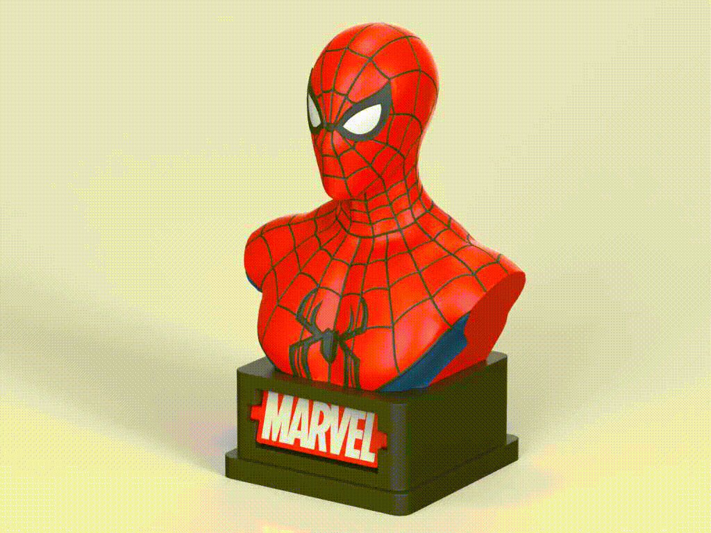 【MarvelComics】漫威 蜘蛛侠 SpiderMan 胸像