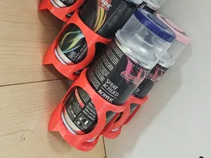 Spray Cans Wall and Desk Holder