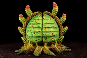 Tabletop plant: Beetle Plant (Alien Vegetation 45)
