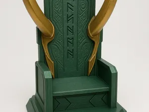 Loki’s Throne Dock – Marvel Villain Phone Stand