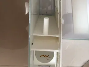 鱼缸用过滤系统分隔、导水、滤棉组合版
