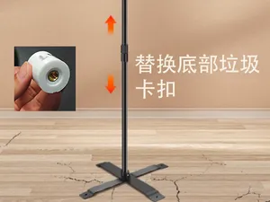 替换 全伸缩摄影背景架 底部原装垃圾卡扣