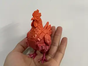 穿防弹衣的公鸡