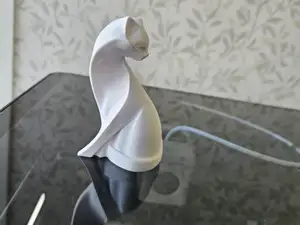 Modern Artistic Cat Figurine