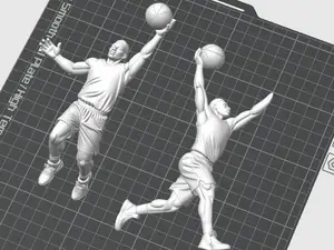 Basketball Player - Cake Topper - Trophy Top