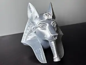 Anubis: The Regal Guardian of the Underworld Bust