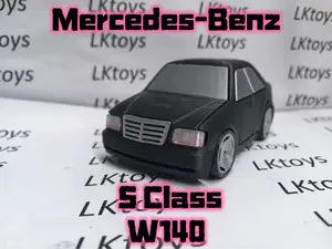 Mercedes-Benz S Class W140 分件打印组装免涂色 Q版玩具跑车