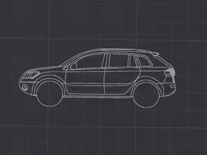Renault Koleos nfl wall-art