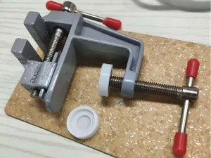微型迷你台虎钳夹具改善夹持头