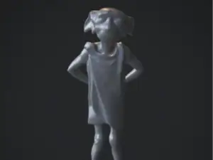 Dobby fan art - elf from harry potter saga