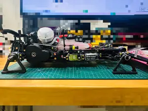 RC 1/8 on road 油铲、电铲支架,车架展示架