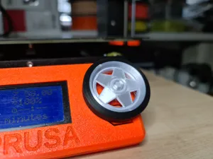 LCD Knob Wheel Borbet