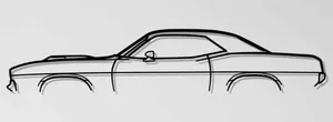 Plymouth Barracuda 1970 Wall Art