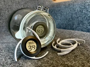 IKEA Korken Jar (0.5/1/1.8/2 ltr) Hygrometer Mount