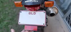 DRZ400 Plate Bracket Reflector