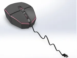PC wired mouse prototype