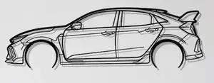 Honda Civic Type R FK8 Wall Art