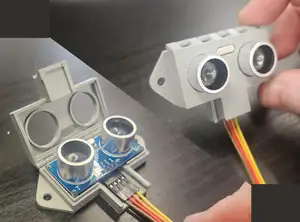 Hinged Case for Ultrasonic Sensor (HC-SR04)
