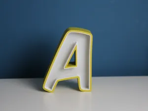 Led Light Sign Letters - Alphabet Komi