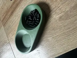 Double bowl toy - for toy pets with "fake" food