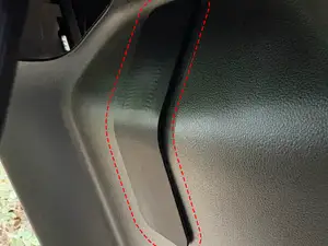 Ninebot 九号F90电动自行车前轮挡泥板盖 车架号孔盖 挡水防尘防锈