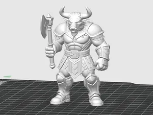 Minotaur figurines