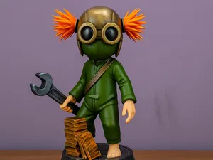 Little Nightmares 3 – Alone Character Statue