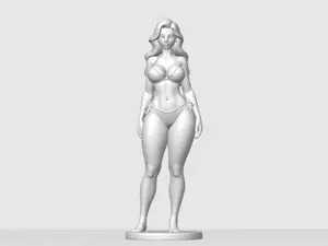 Girl in a bikini figurine