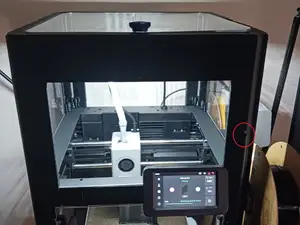 Switch controllable LED Mount for Flashforge AD5X