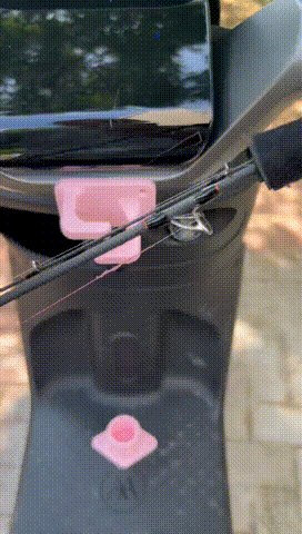 电动车路亚竿架 鱼竿架