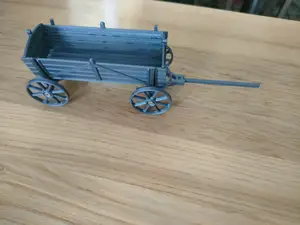 Old Horse-Drawn Wagon