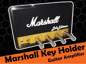 Marshall Guitar Amplifier Key Holder