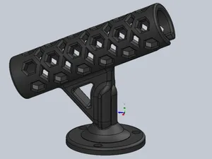 Fishing Rod Holder Rotating Mount