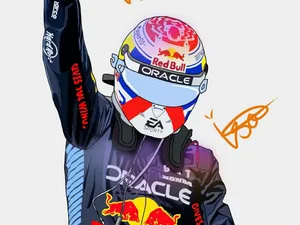 Модель Макса Ферстаппена: STL для 3D печати F1