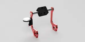 Navi Holder for handlebar rod BMW F650 GS