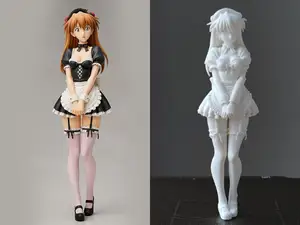 EVA 明日香 女仆装手办