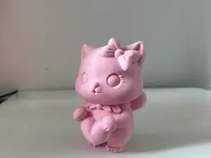 超萌可爱猫猫爱心摆件