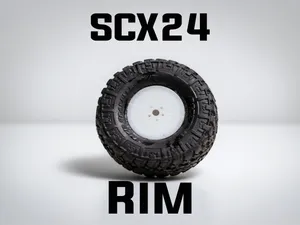 SCX24 1" Rim 1/24 RC Car Rim