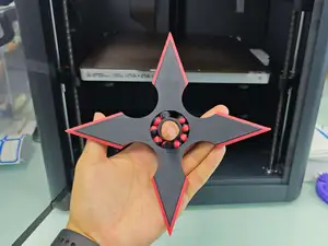 赛博手里剑四尖刀轴承旋转飞镖(可以拆快递拆快递)玩具