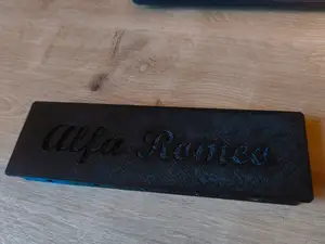 Alfa Romeo 1DIN radio cover