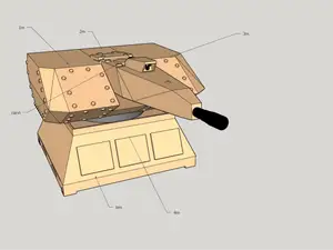 MANTIS Air Defence System 1/50 scale
