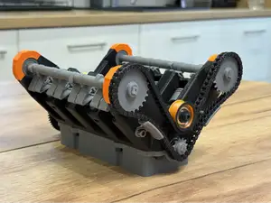 V8 Engine Model | Moving parts