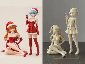 明日香+绫波丽 圣诞装