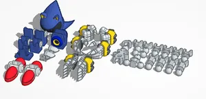 metal sonic mini 13 skin