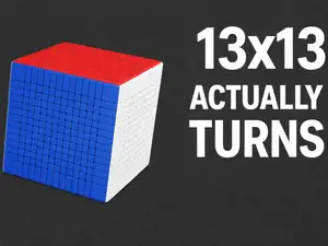working 13x13 rubiks cube
