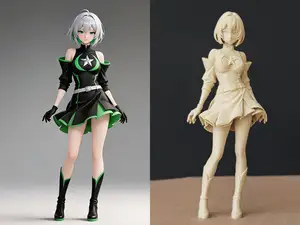 动漫女孩