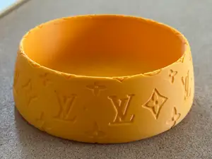 LV印花狗碗