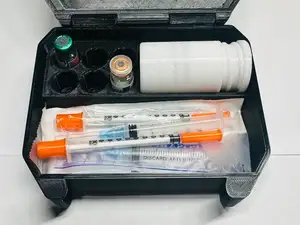 Snaplock v2 - 3 ml vials Travel Case