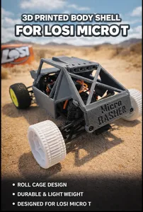 LOSI Micro T - Roll Cage or Basher RC Shell